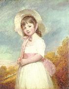 George Romney Portrait of Miss Willoughby Sweden oil painting artist